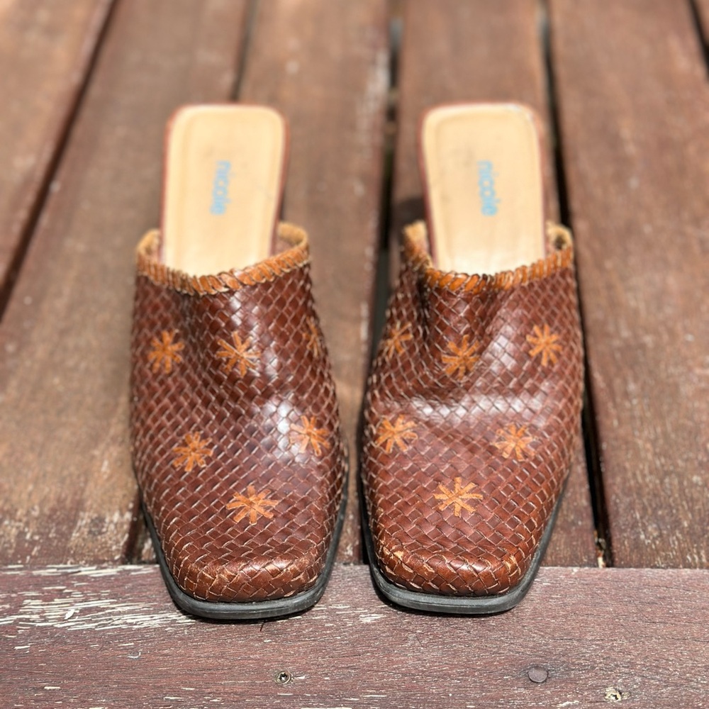 Nicole Brown Mules